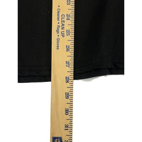 Shein Enjoy Life In The Nature Graphic Tee Black Short Sleeve M Casual Loose Fit - Picture 8 of 8